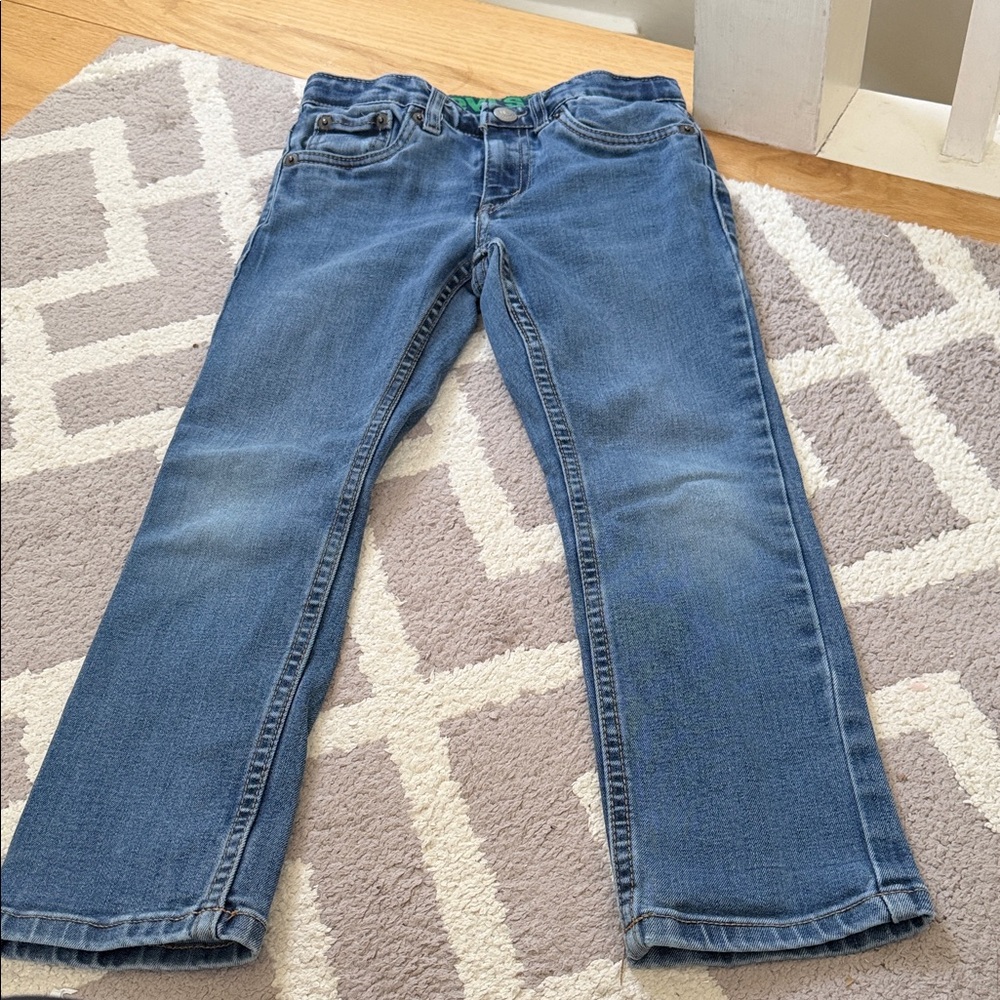 Levi's boys Straight Blue Jeans